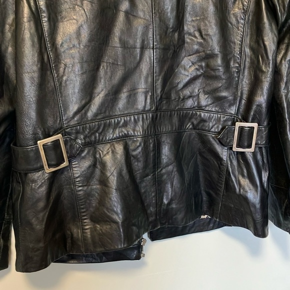 Hard Rock Hotel Orlando Black Leather Jacket - Picture 6 of 6